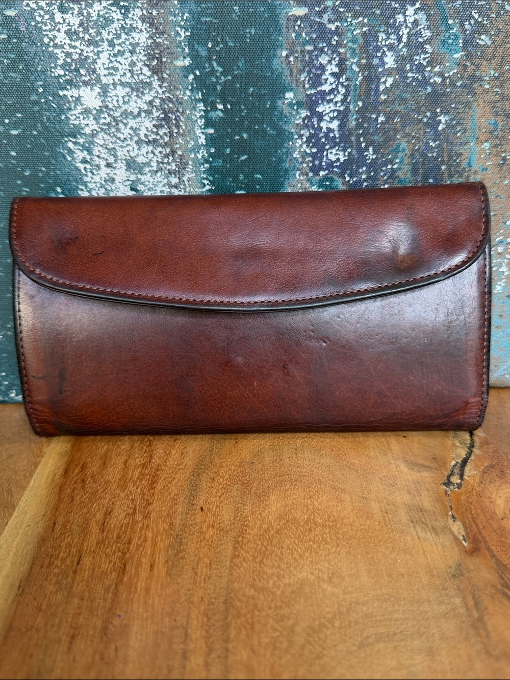 Vintage NYC Coach Collectors Pre-Creed Glove Tanned Leather Wallet EVC